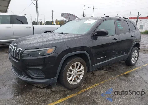 2020 Jeep Cherokee Latitude Fwd из США, поврежденный, VIN 1C4PJLCB1LD653461